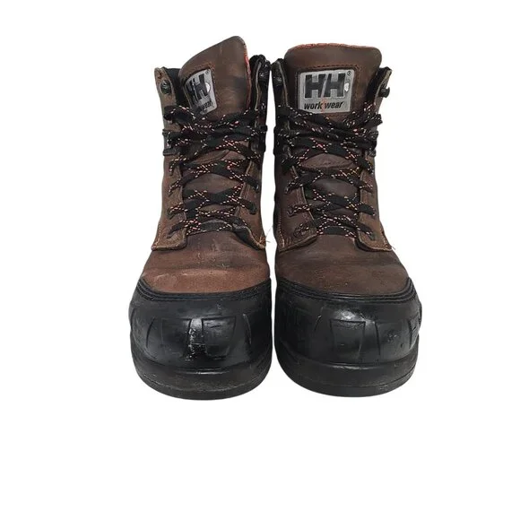 Helly Hansen Men's 6" Composite Toe Comp. Plate Work Boots HHS202026 Brown 9.5M - Picture 6 of 8